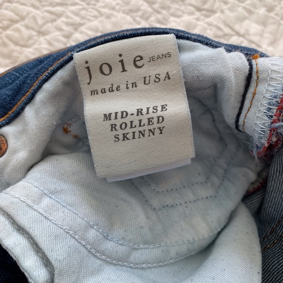 VGUC Joie mid-rise rolled skinny. Size 27. NOTE: These are not actually rolled. - Picture 3 of 8